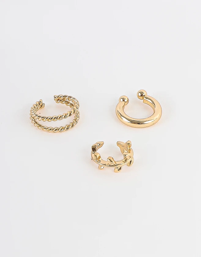 Bijou Cuff Set Set De Cuff - Dorado