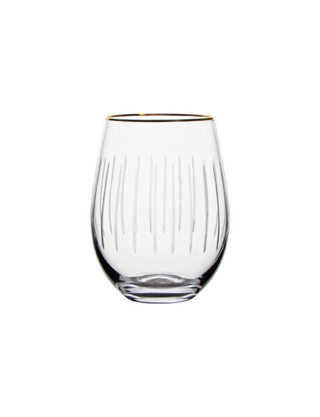 SET 4 VASO VIDRIO D6.5x11.5CM CON DISEÑO SET 4 VASO VIDRIO D6.5x11.5CM CON DISEÑO