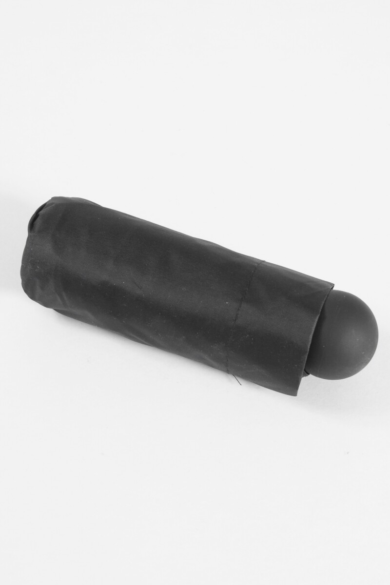 Paraguas liso negro