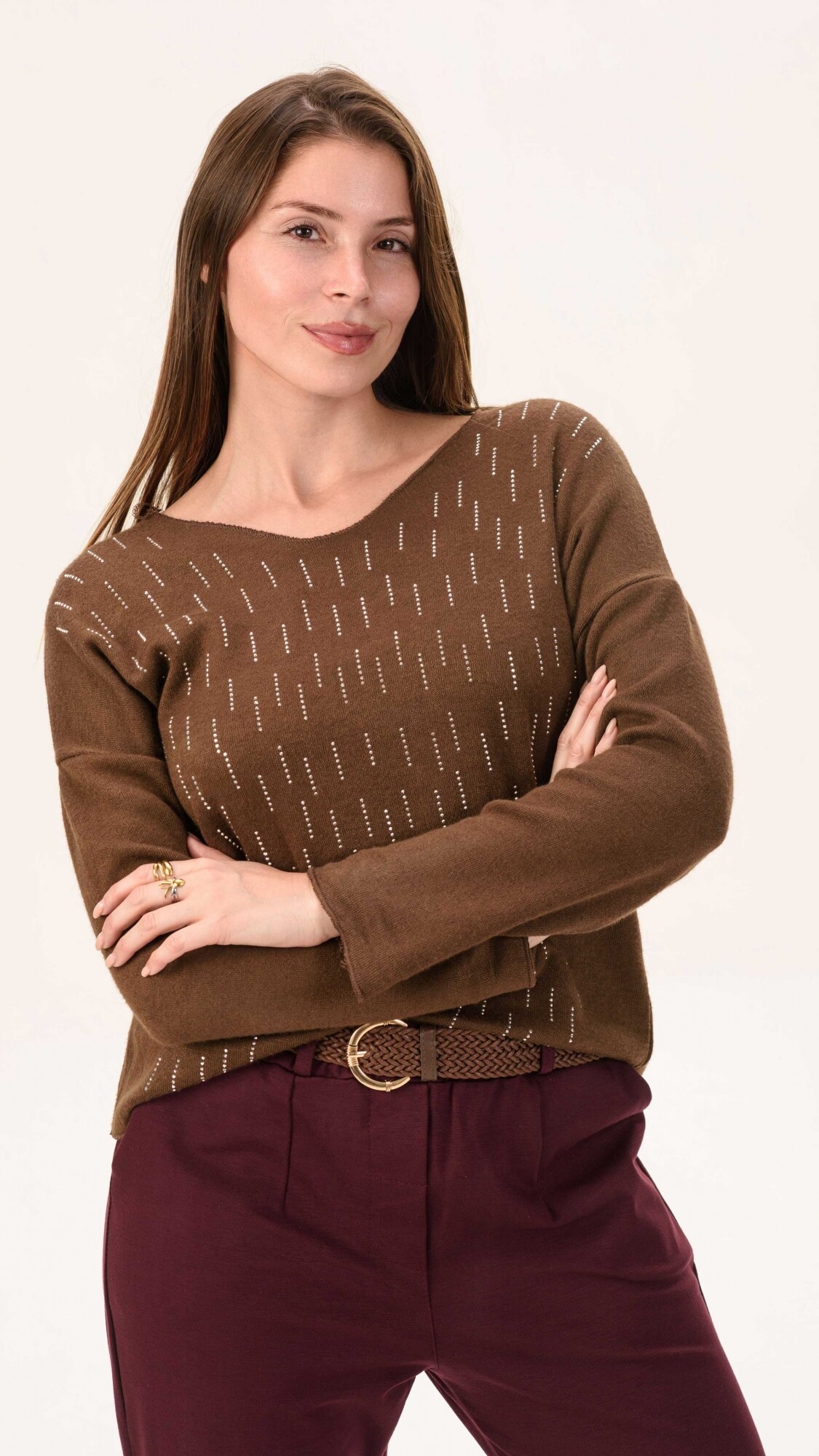 Sweater Praga Marrón