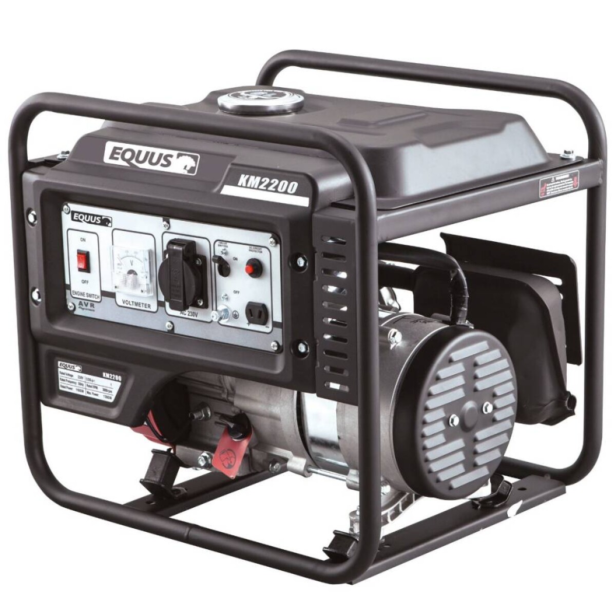 GENERADOR EQUUS KM2200-F A NAFTA 1.3KW 1200W 