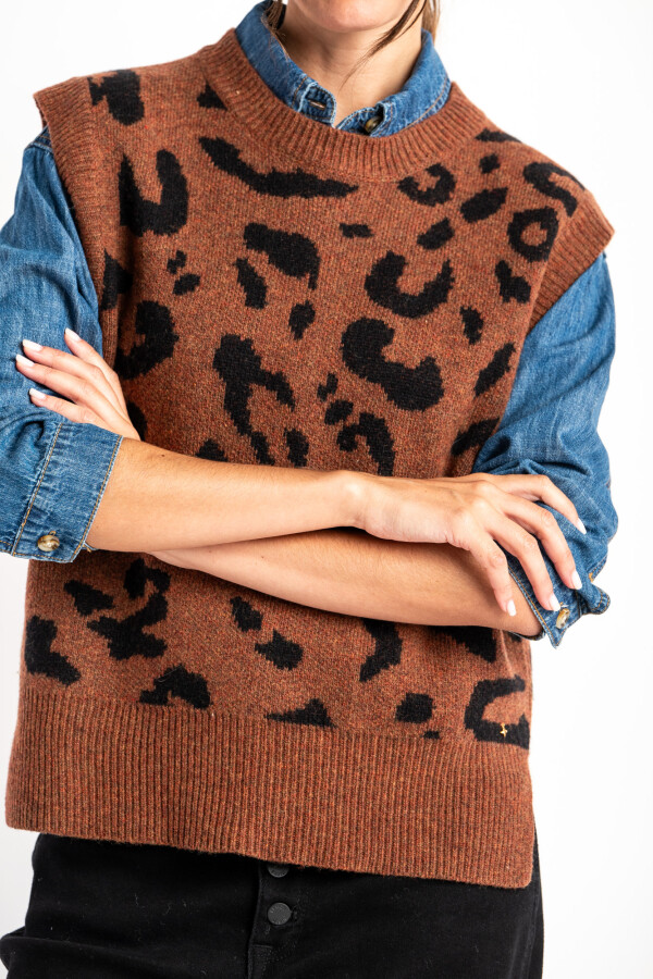 Chaleco Animal Print Animal Print