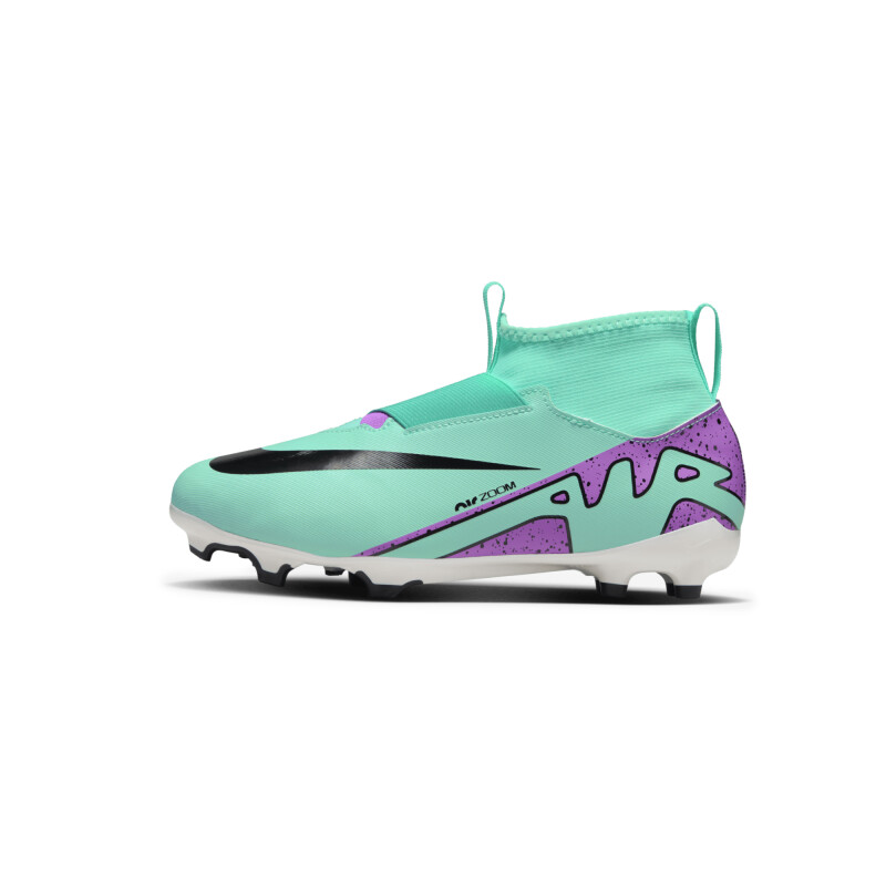 NIKE JR ZOOM MERCURIAL SUPERFLY 9 ACADEMY Green