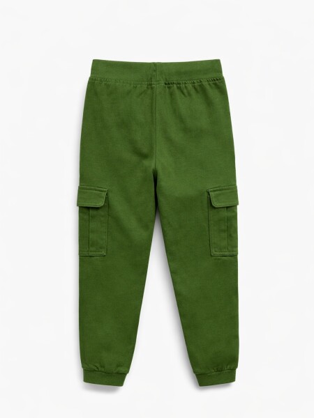PANTALON CARGO GERO VERDE