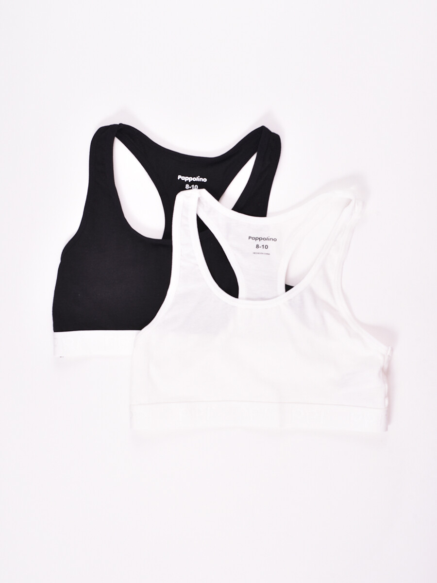 TOP TEEN PACK X 2 - NEGRO 