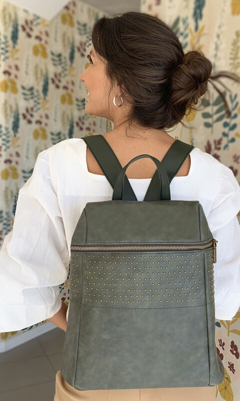 MOCHILA BARI VERDE LAUREL