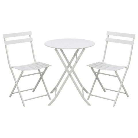 JGO JARDIN BISTRO BLANCO 3PZAS Unica