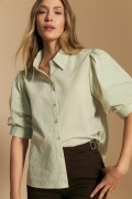 CAMISA LINA Pistacho