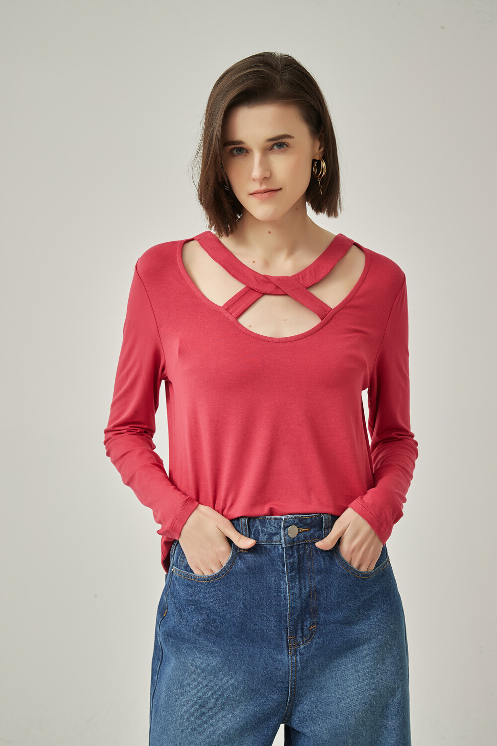 Remera Marrone Cereza