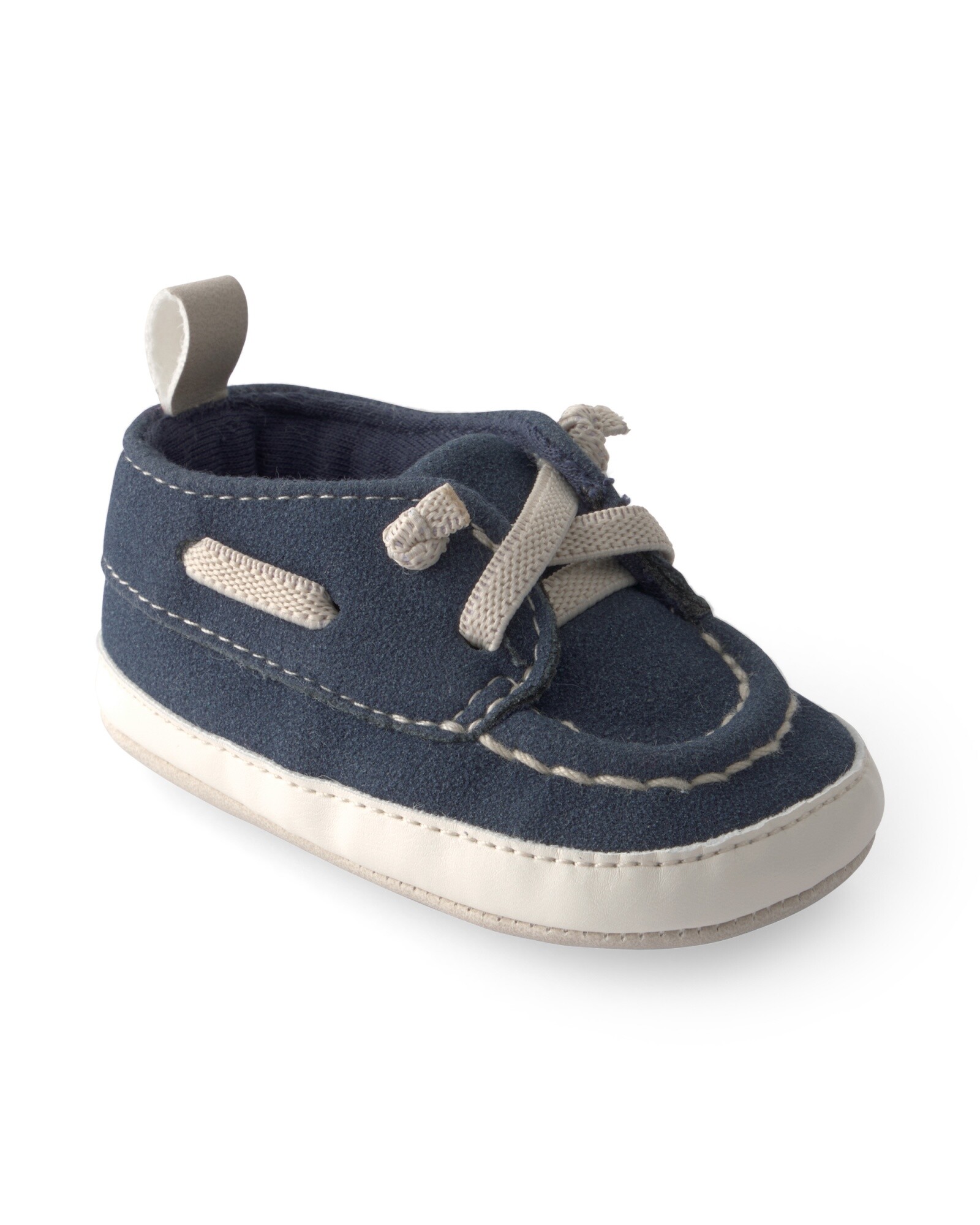 Zapatito náutico, azul marino Sin color