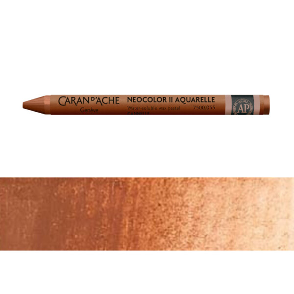 Pastel Neocolor Acuarelle Caran d'Ache Tonos Tierra