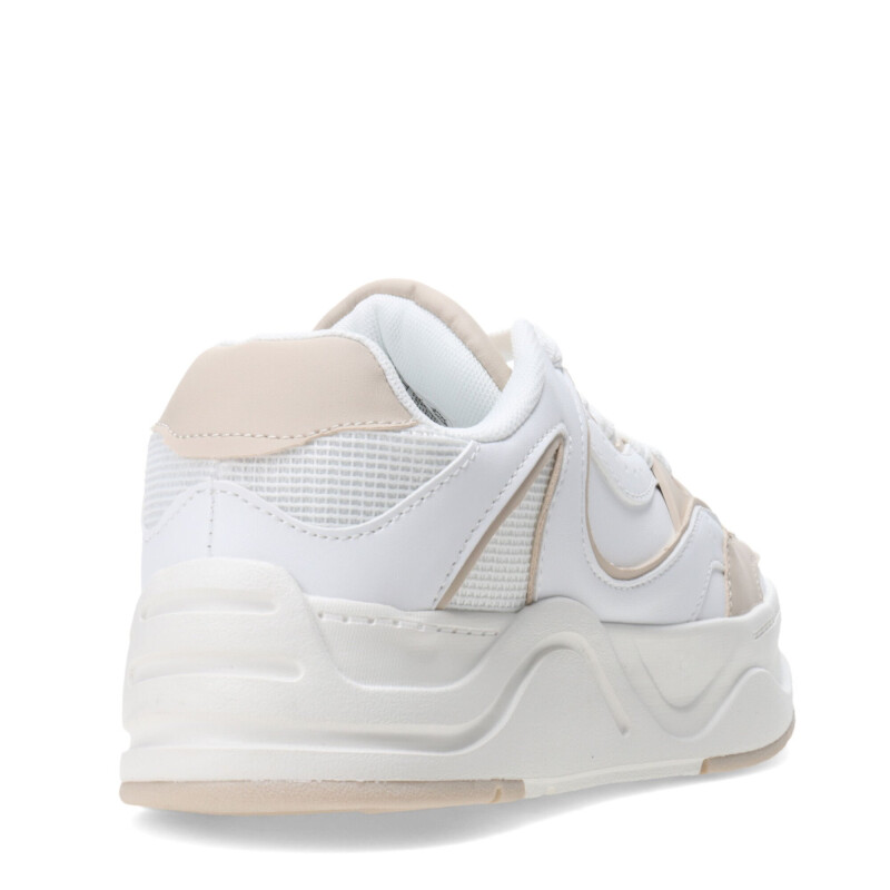 Championes de Mujer Miss Carol PEARL Blanco