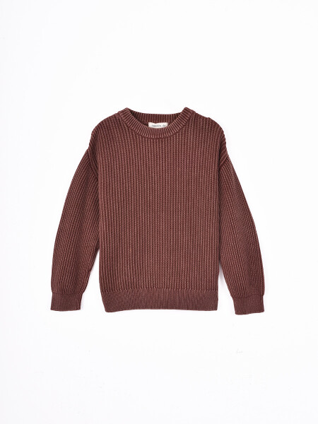 BUZO LOTTER MARRON (V)