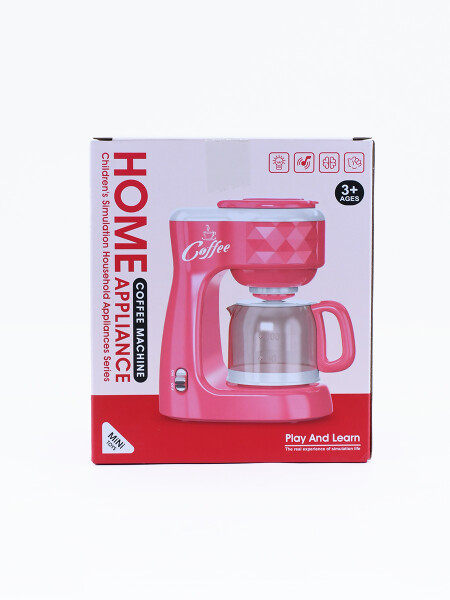 CAFETERA A BATERIA FUCSIA