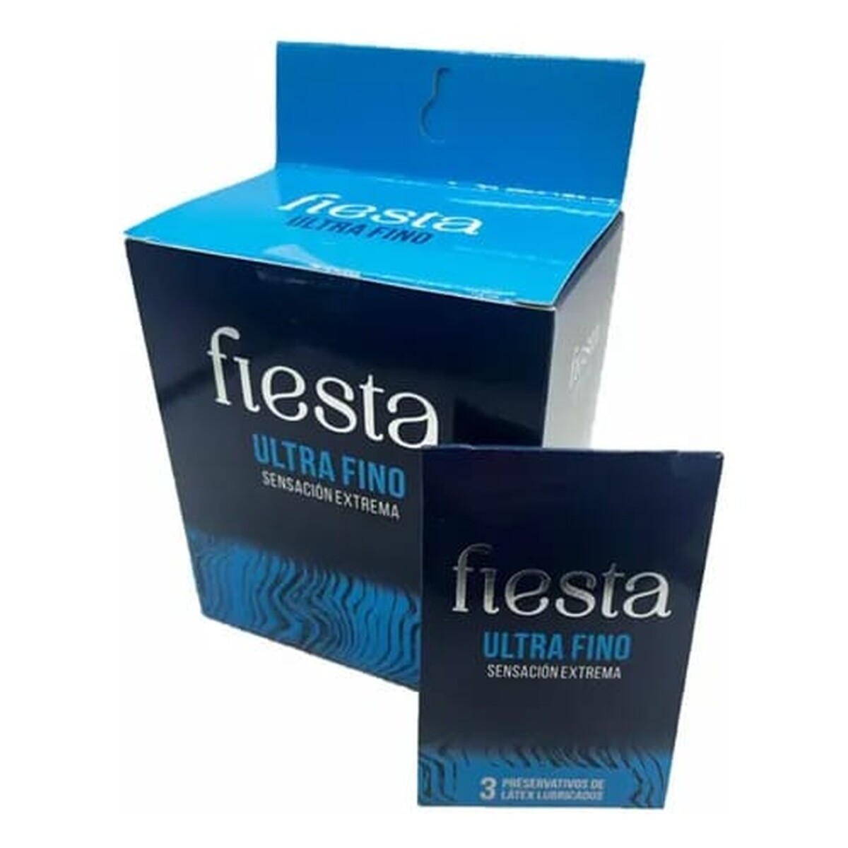 Preservativos Fiesta x 3 unidades - Ultra fino 