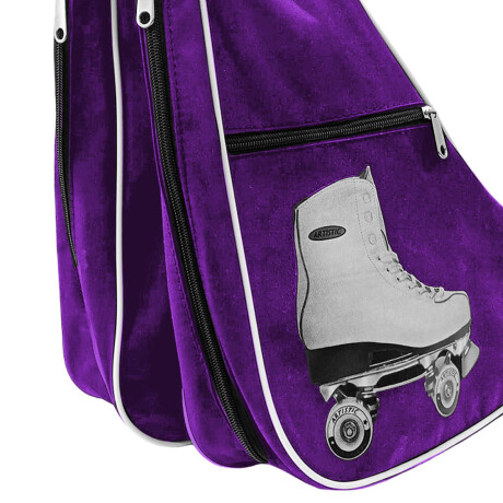 Patineras Bolso Alforja Excelente Calidad P/ Patin Violeta