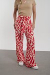 PANTALON KENDALL ESTAMPADO ROSA Y BEIGE