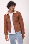 Campera Suede Marrón claro