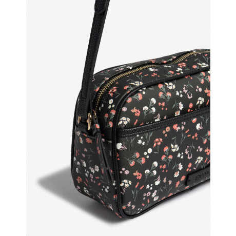 Bandolera Golfera Flores Estampado Flores