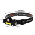 Linterna Led Tipo Minero Recargable USB Linterna Led Tipo Minero Recargable USB