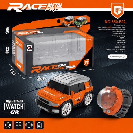 Autito Watch Cars Race Pro a Control Remoto en Pulsera 001