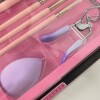 Set de Maquillaje de 6 Piezas con Brochas y Esponja N/a