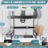 Escurridor de Platos Ajustable extensible 65 a 95 cm Acero Negro para Vajilla IMBACK Escurridor de Platos Ajustable extensible 65 a 95 cm Acero Negro para Vajilla IMBACK