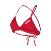 Malla Bikini Parte Superior De Entrenamiento Para Mujer Arena Team Swim Top Tie Back Solid Rojo