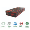 Colchon Espuma 1 Plaza Petra Domus 78x188cm 30cm Alto 150kg Colchon Espuma 1 Plaza Petra Domus 78x188cm 30cm Alto 150kg