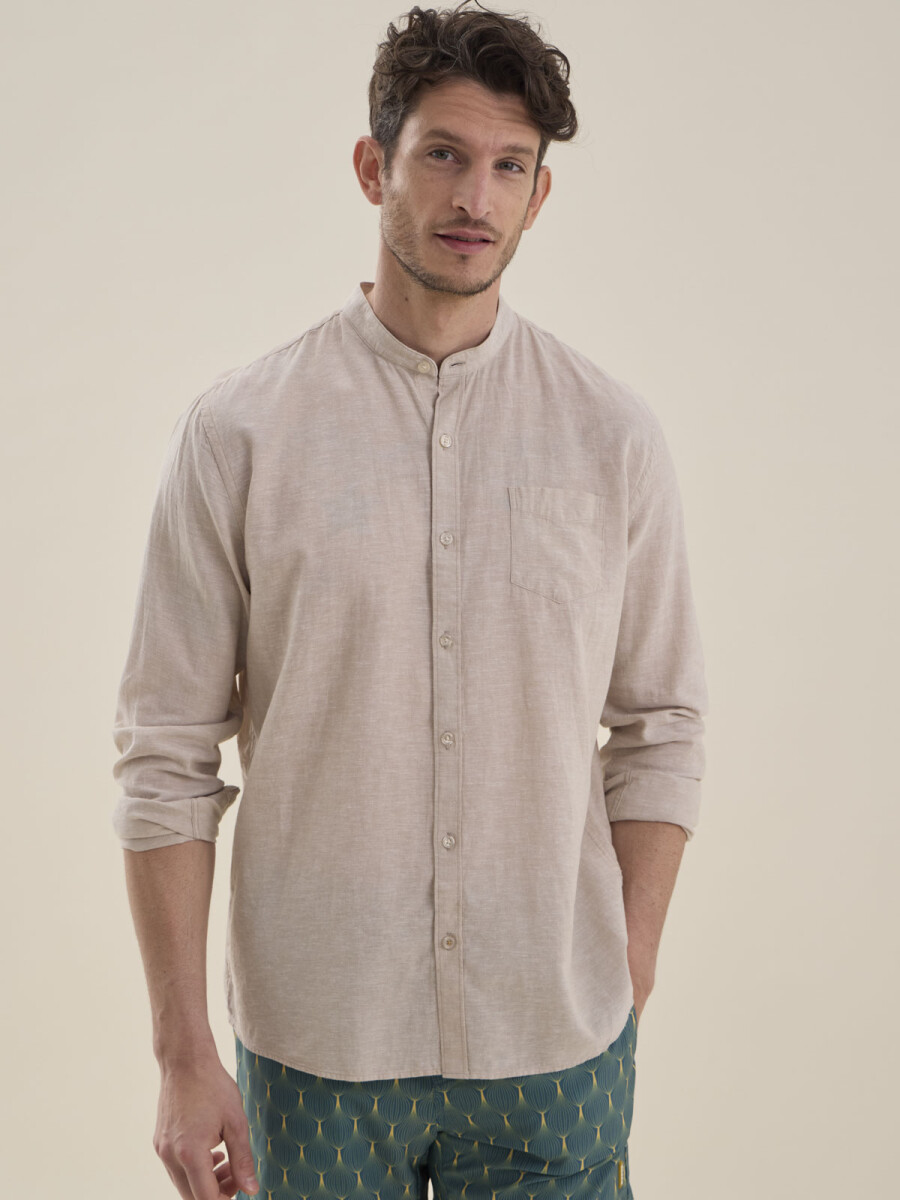 SHIRT LOGAN 5.0 - BEIGE 