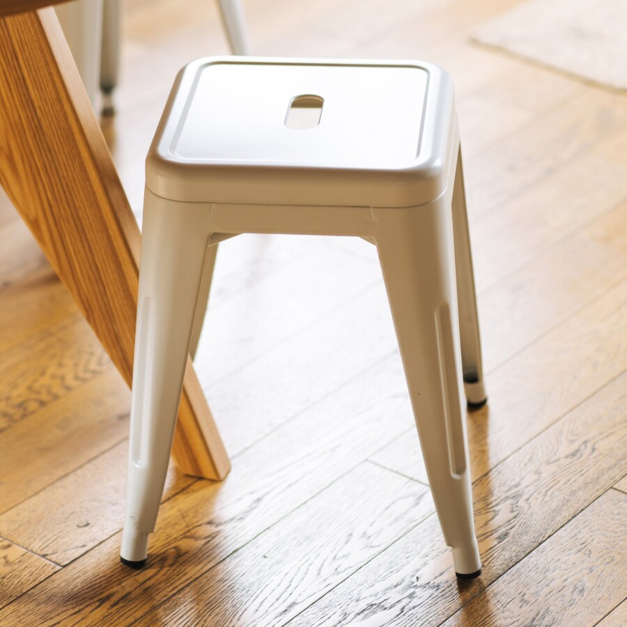 Banqueta Mini Tolix Blanco Banqueta Mini Tolix Blanco