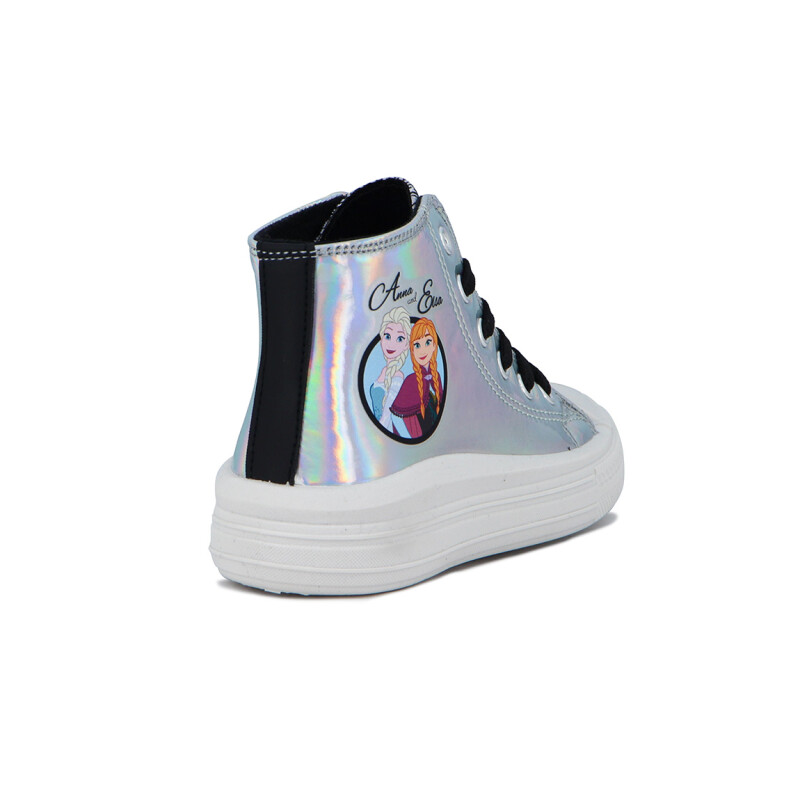 Disney Frozen Bota Plataforma Pu Celeste