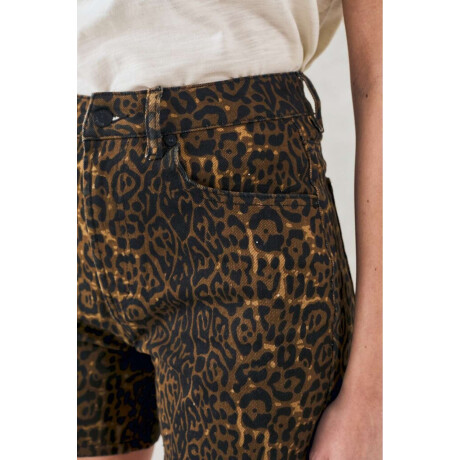 Short Animal Print Multi