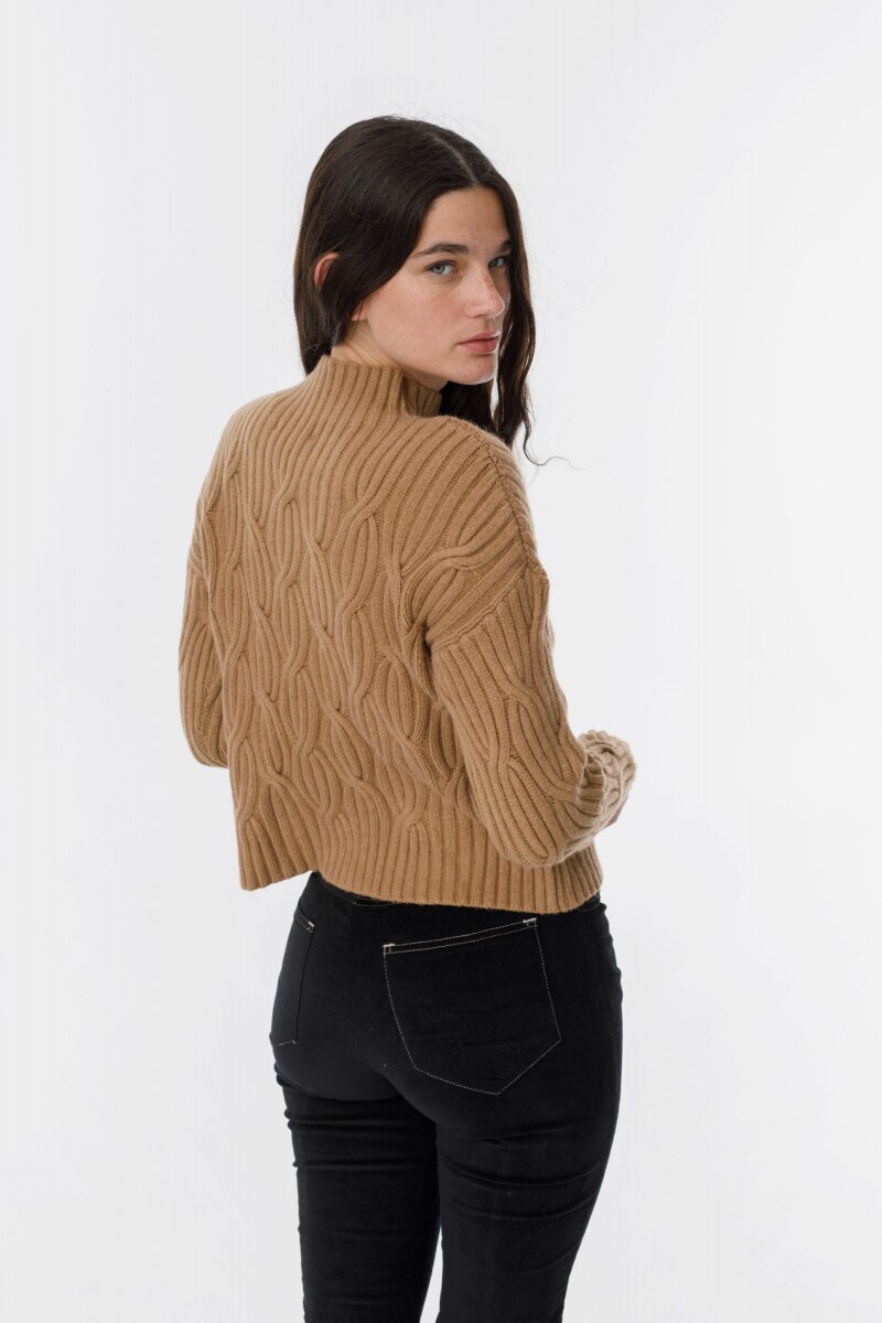 Sweater Luciernaga Camel