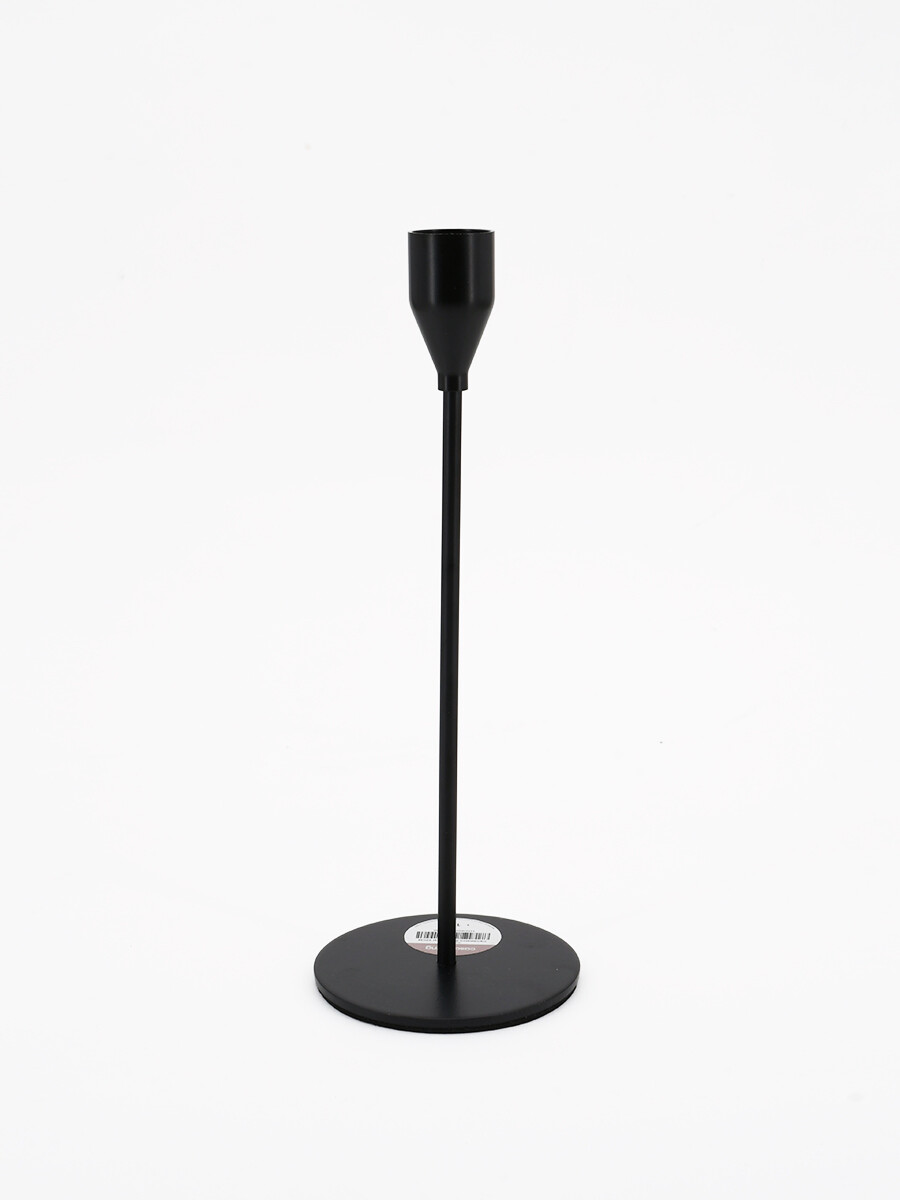 CANDELABRO BASIC METAL - NEGRO 