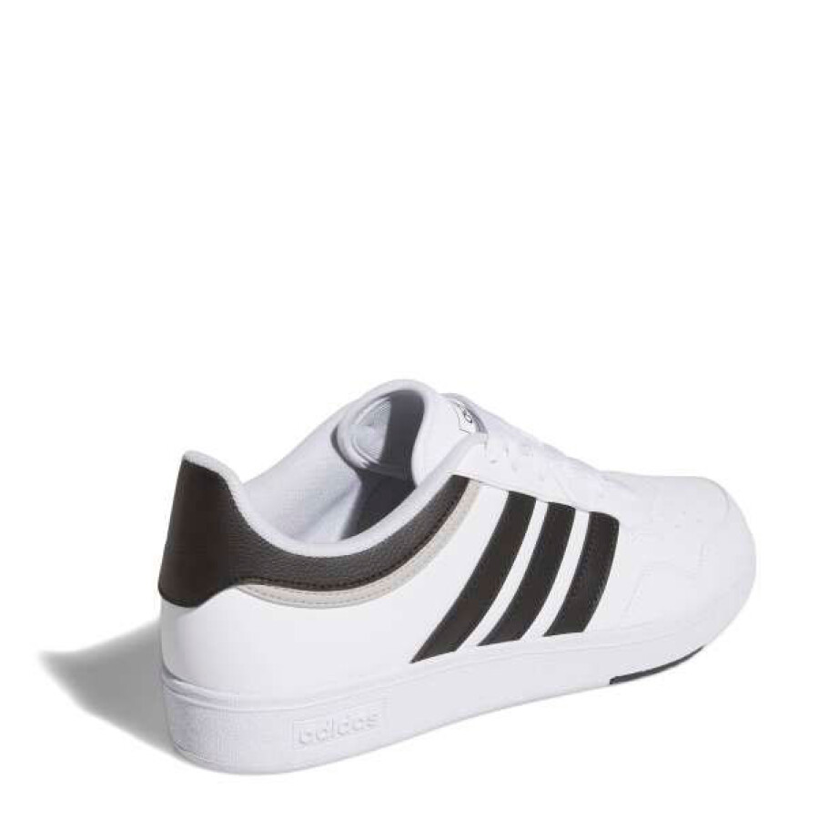 Championes Unisex Adidas Hoops 4.0 Blanco - Negro - Gris