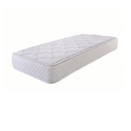 COLCHON DE ESPUMA 1 PLAZA 14CM DENSIDAD Colchón De Espuma 1 Plaza 14cm Densidad Blanco