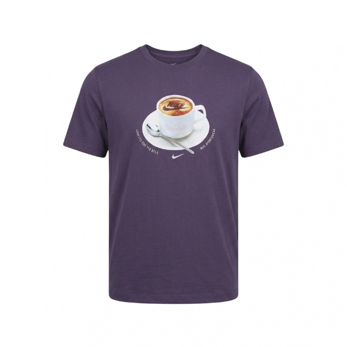 Remera Nike Nsw Tee Std Cafe Swoosh Mug - Lavander - Lavander 