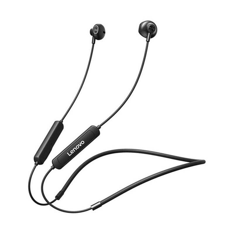 Auricular Bluetooth Lenovo SH1 IPX5 Negro AURICULAR BLUETOOTH SH1 | WATERPOOF IPX5 | NEGRO (6928760169284) | LENOVO