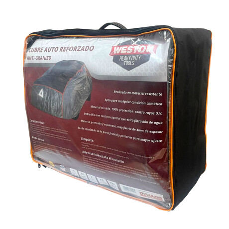 CUBRE AUTO - ANTI GRANIZO TALLE L GRANDE 480-170-120 CM WESTON CUBRE AUTO - ANTI GRANIZO TALLE L GRANDE 480-170-120 CM WESTON