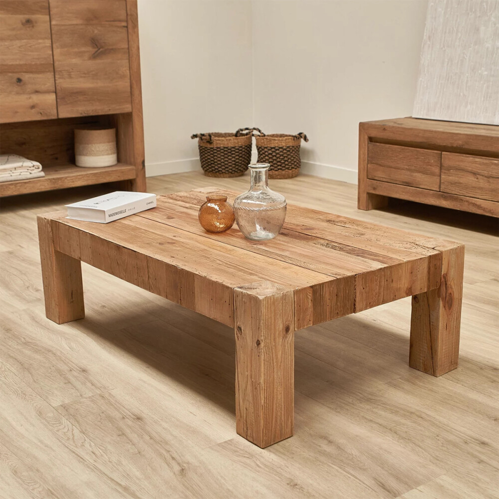 MESA RATONA LIVING DE CENTRO - MADERA MACIZA - LÍNEA RÚSTICA MESA RATONA LIVING DE CENTRO - MADERA MACIZA - LÍNEA RÚSTICA