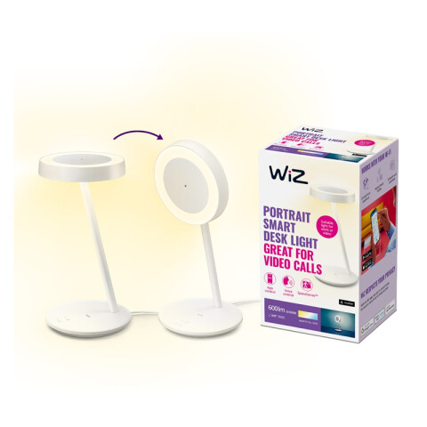 Lámpara escritorio inteligente WIZ 10W 2700K-6500K L27475