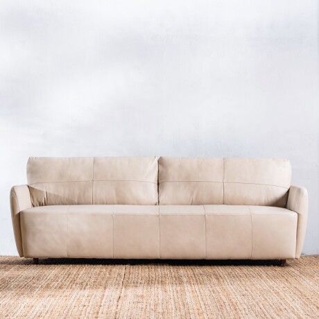 Sillón Cuero Teruel 3 Cuerpos Duna U