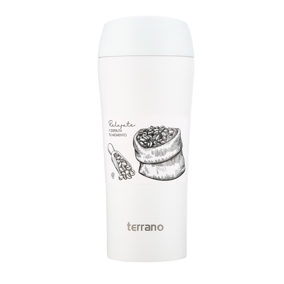 Vaso Térmico 450mL. - Blanco 