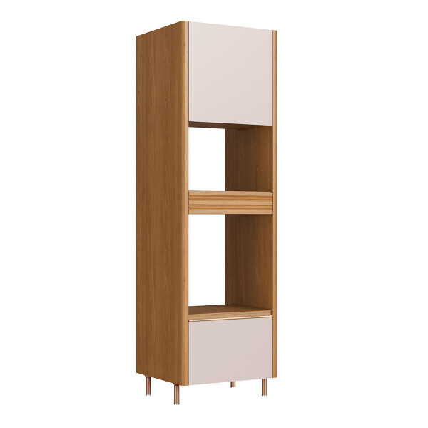 ORGANIC MUEBLE TIPO TORRE PARA 2 HORNOS 0.68M COLOR NATURE/SAND Organic Mueble Tipo Torre Para 2 Hornos 0.68m Color Nature/sand