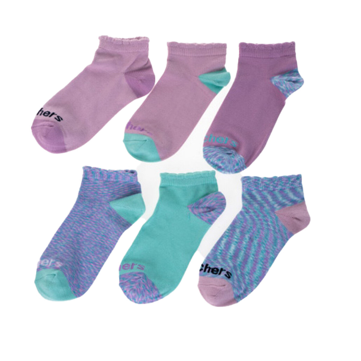 Medias Girls 6PK - Multicolor 