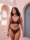 TOP HALTER MERI CON COPA REMOVIBLE CHOCOLATE