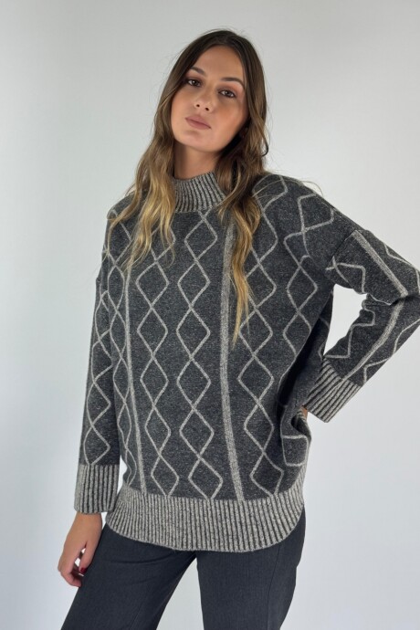 SWEATER RINGO Gris