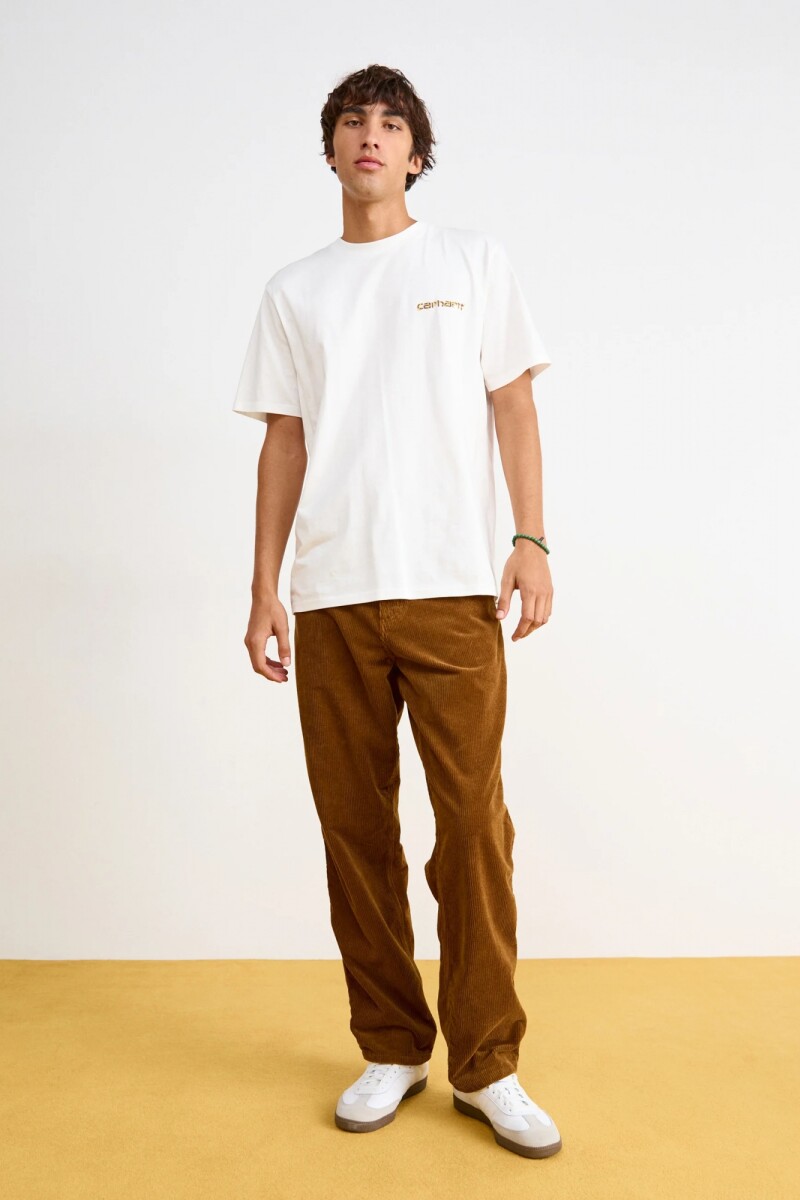 SINGLE KNEE PANT Marron