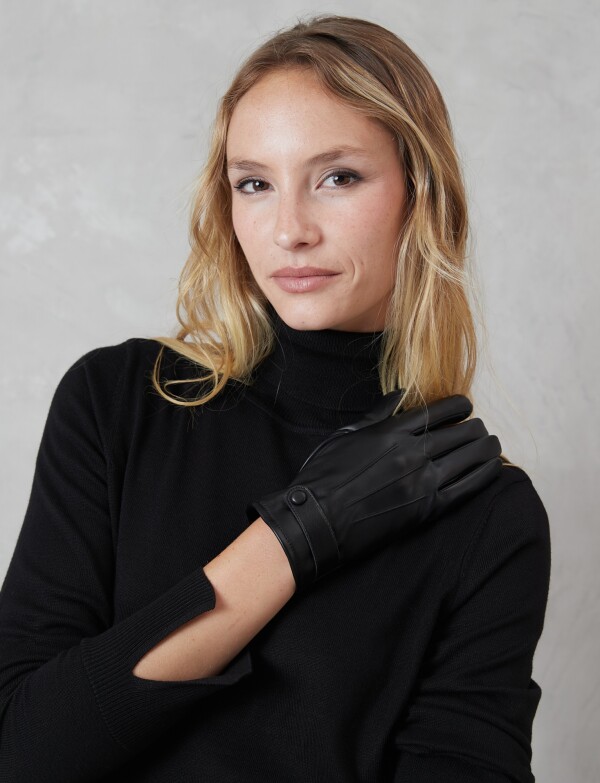 Guantes Eco Cuero NEGRO